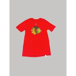 Reebok Red Chicago Blackhawks Toews 19 T-Shirt XL Cotton